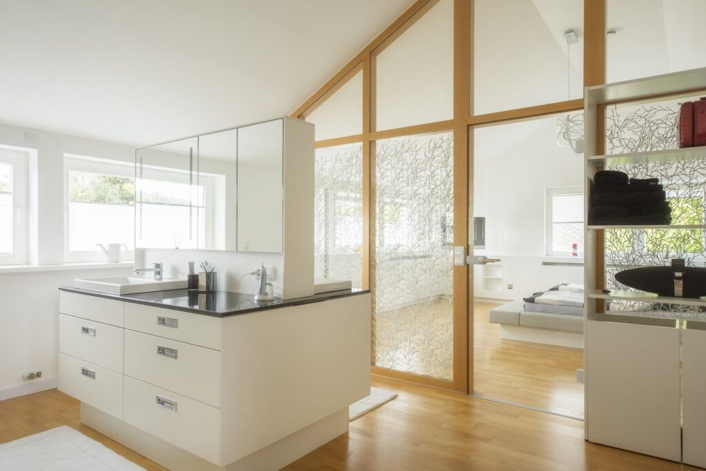 En-Suite-Badezimmer Raumplanung