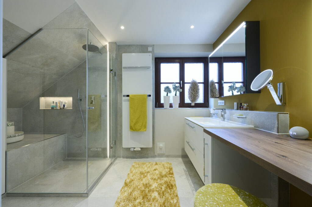 Raumplanung Badezimmer nachher