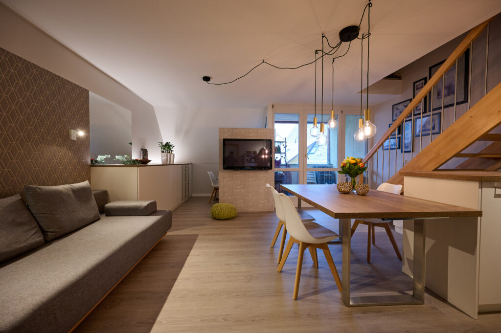 Einzimmerwohnung mit viel Stauraum