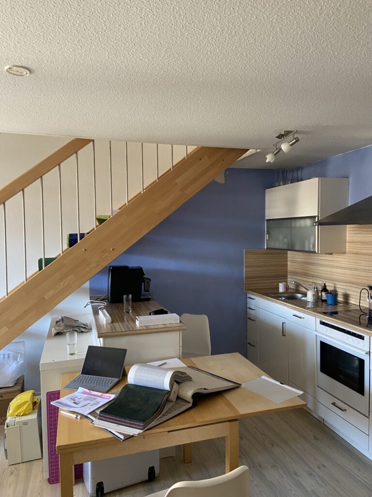 Küche vor Auffrischung