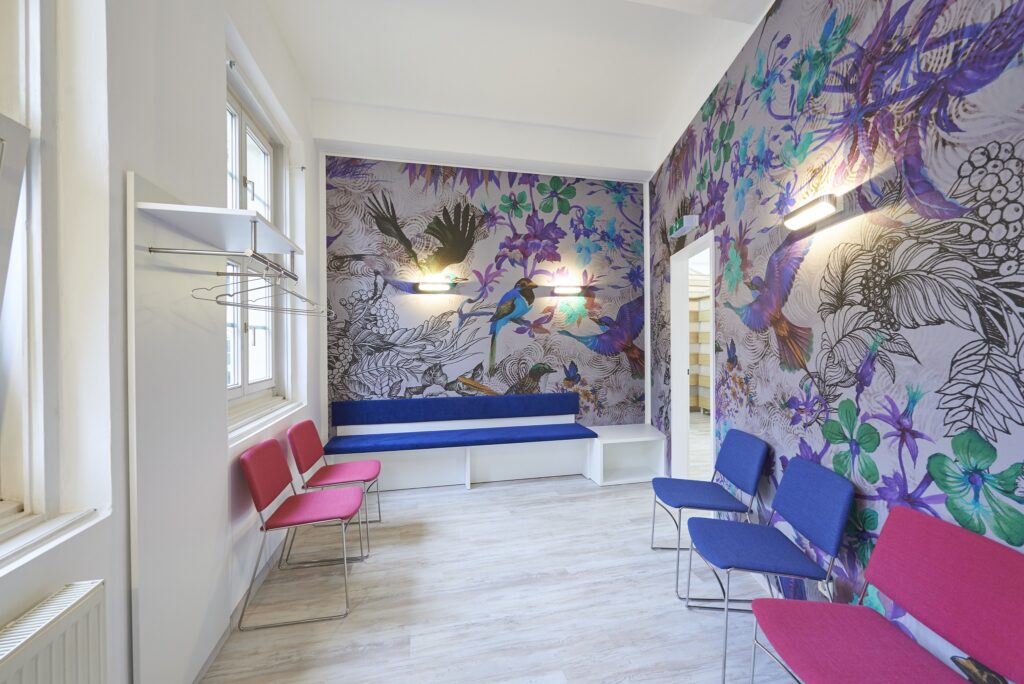 Gestaltung Wartebereich