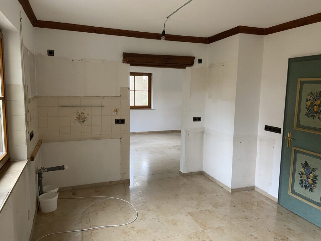 Küchenrenovierung vorher