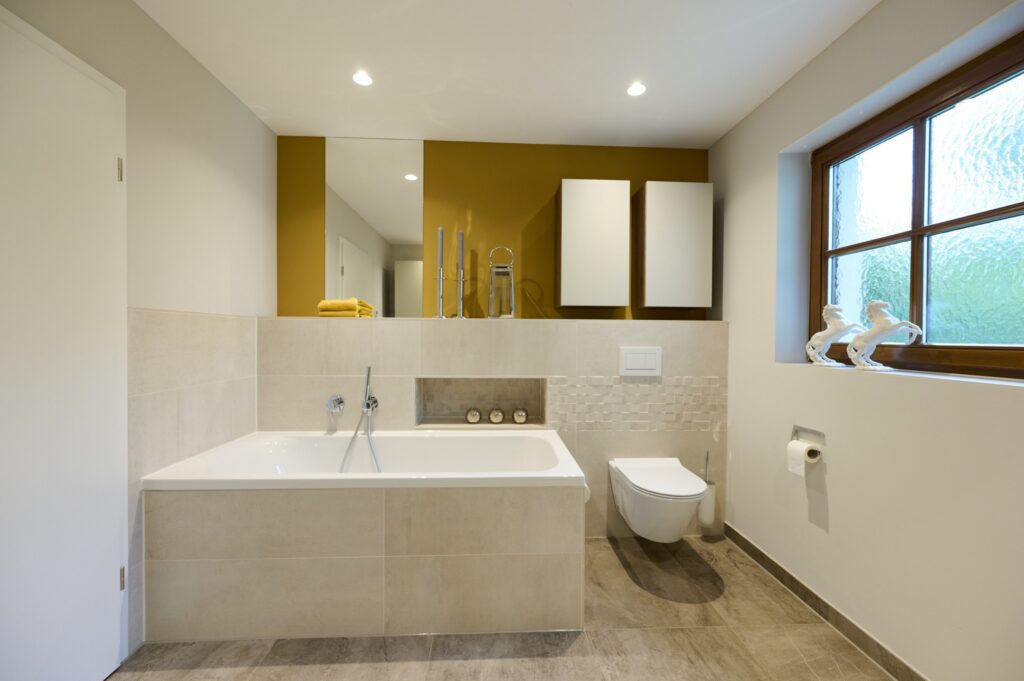 Einladender Badbereich