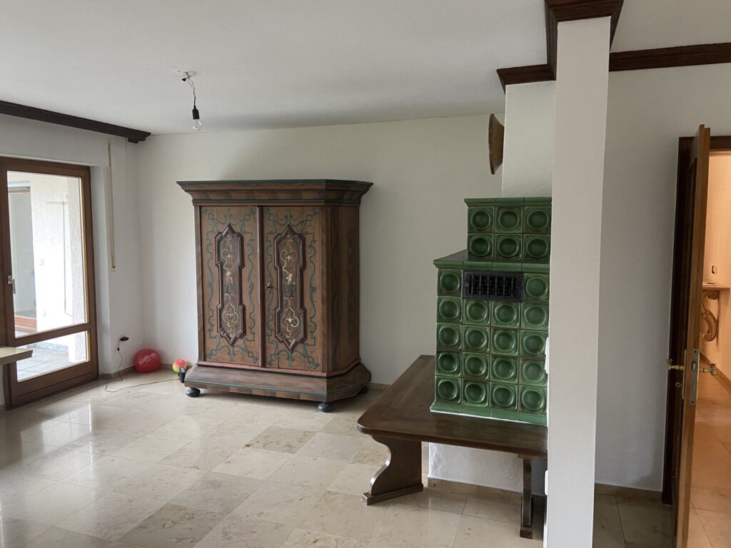 Kachelofen Renovierung