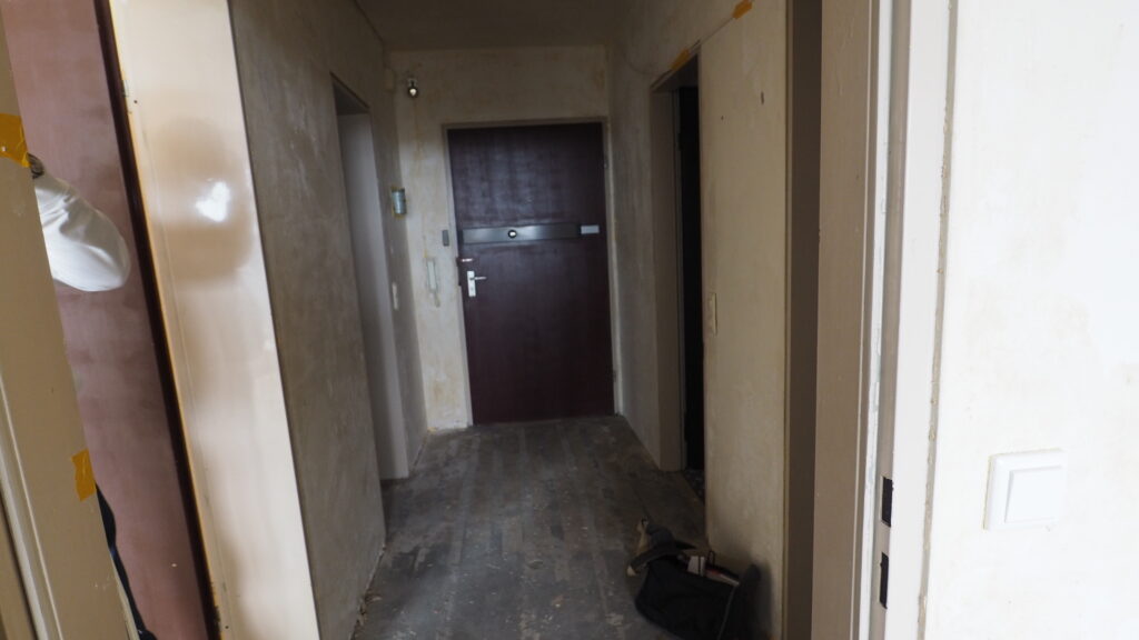 Altbauflur vor Renovierung