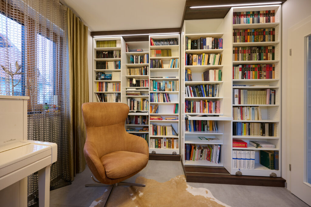 Schiebeschrank Bibliothek