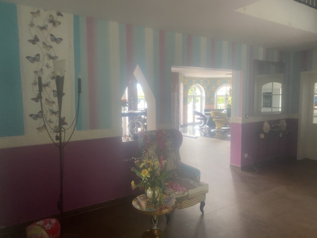 Wandgestaltung Eingangsbereich