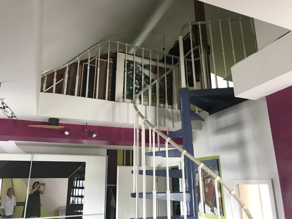 Offenes Schlafzimmer vorher