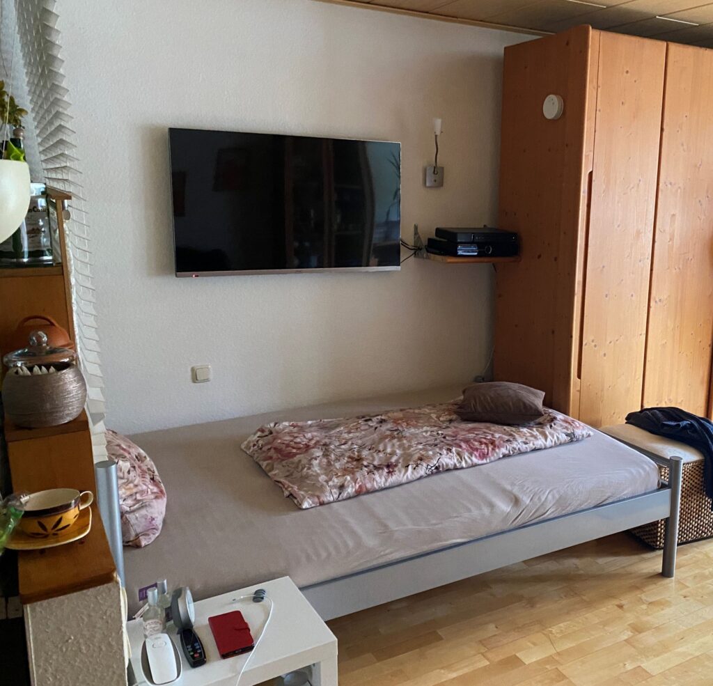 Einraumapartment vor Renovierung