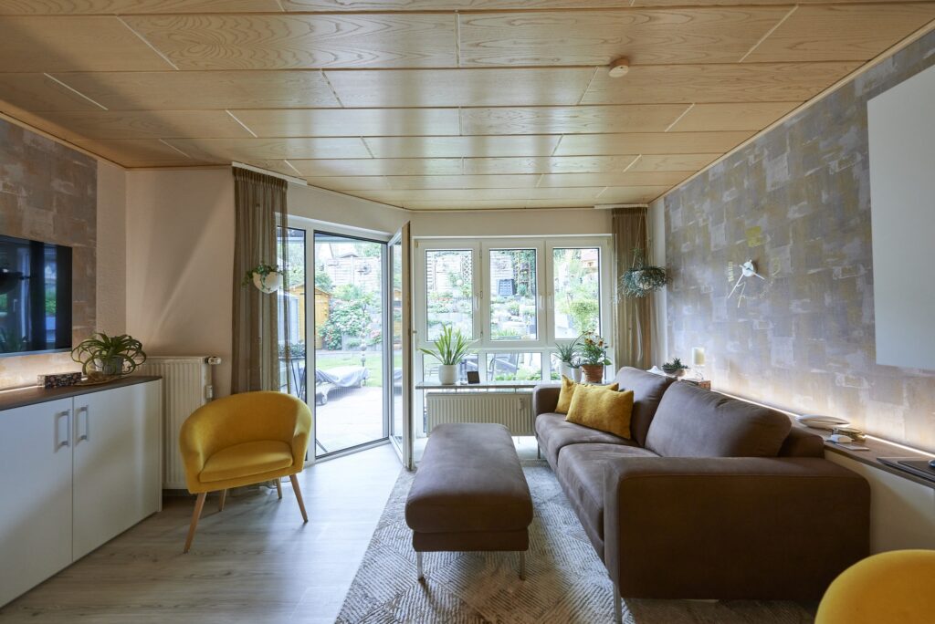 Wohnung in Erdfarben