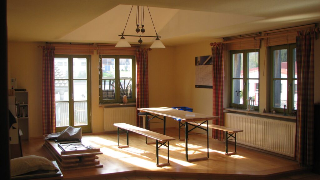 Ausstellungsraum vor Neuplanung