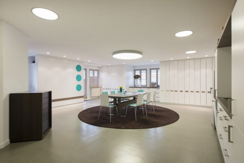 Lichtkonzept Ausstellungsraum