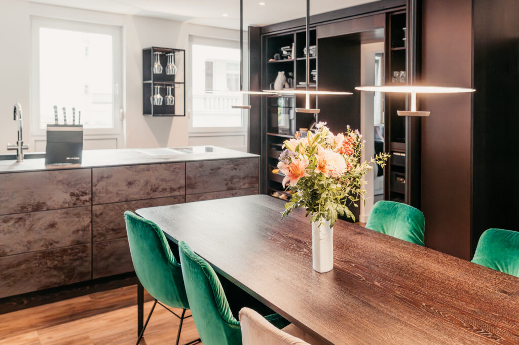 Hochwertige Schreinerküche